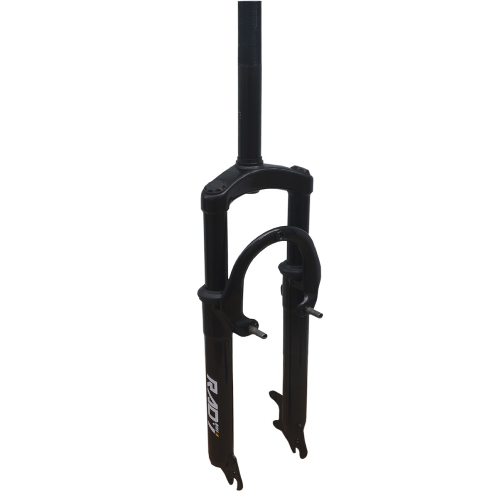 Garfo 26 Mtb Suspensão MD-711G Aço 21,1mm Disco Rosca Preto Garfo 26 Mtb Suspensão MD-711G Aço 21,1mm Disco Rosca Preto