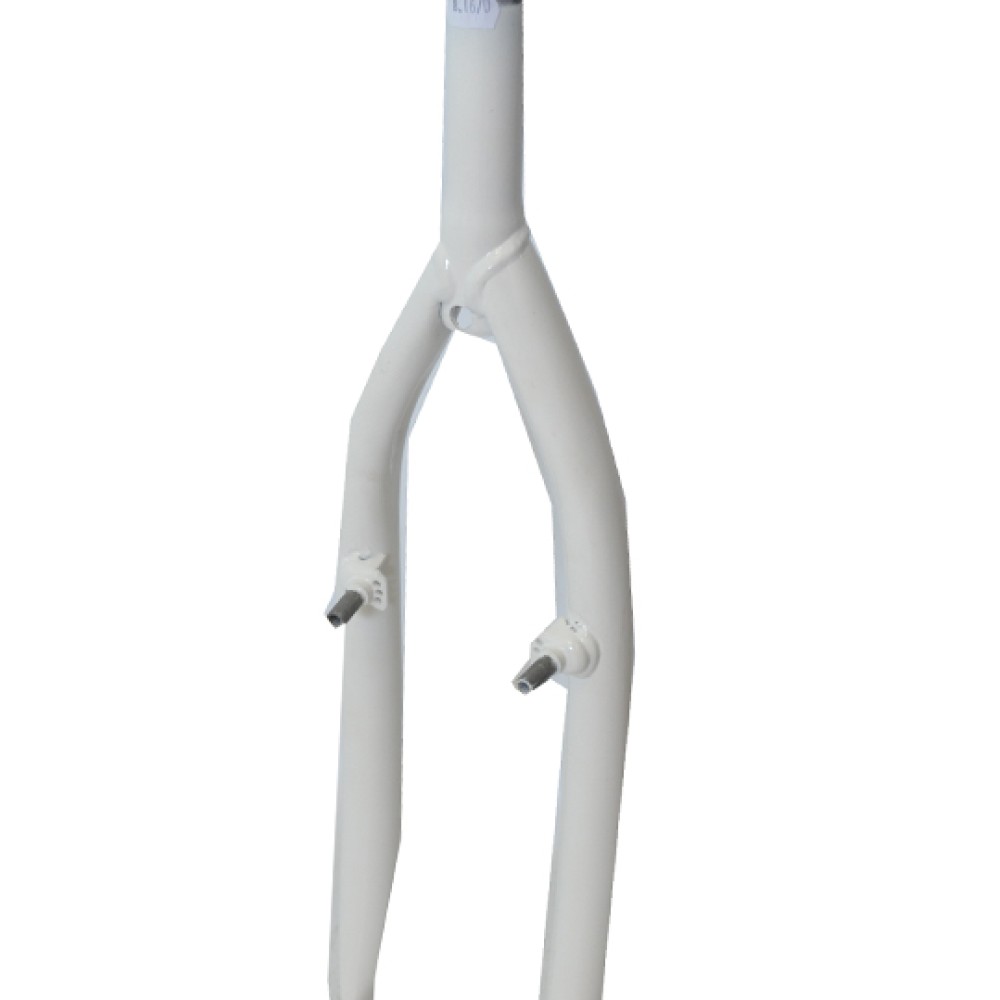 Garfo 26 Mtb Pino V-brake Std Branco Garfo 26 Mtb Pino V-brake Std Branco