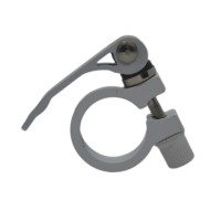Abracadeira Selim Alum 31,8mm com Blocagem Branco