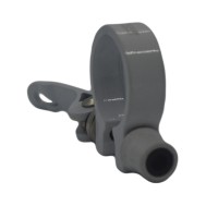 Abracadeira Selim Alum 31,8mm com Blocagem Branco