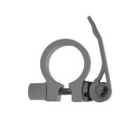 Abracadeira Selim Alum 31,8mm com Blocagem Branco