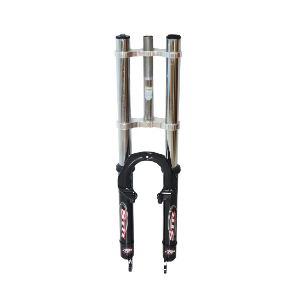 Garfo 26 Mtb Suspensao DH STR 1795 Aco Big Gordo 25mm Preto