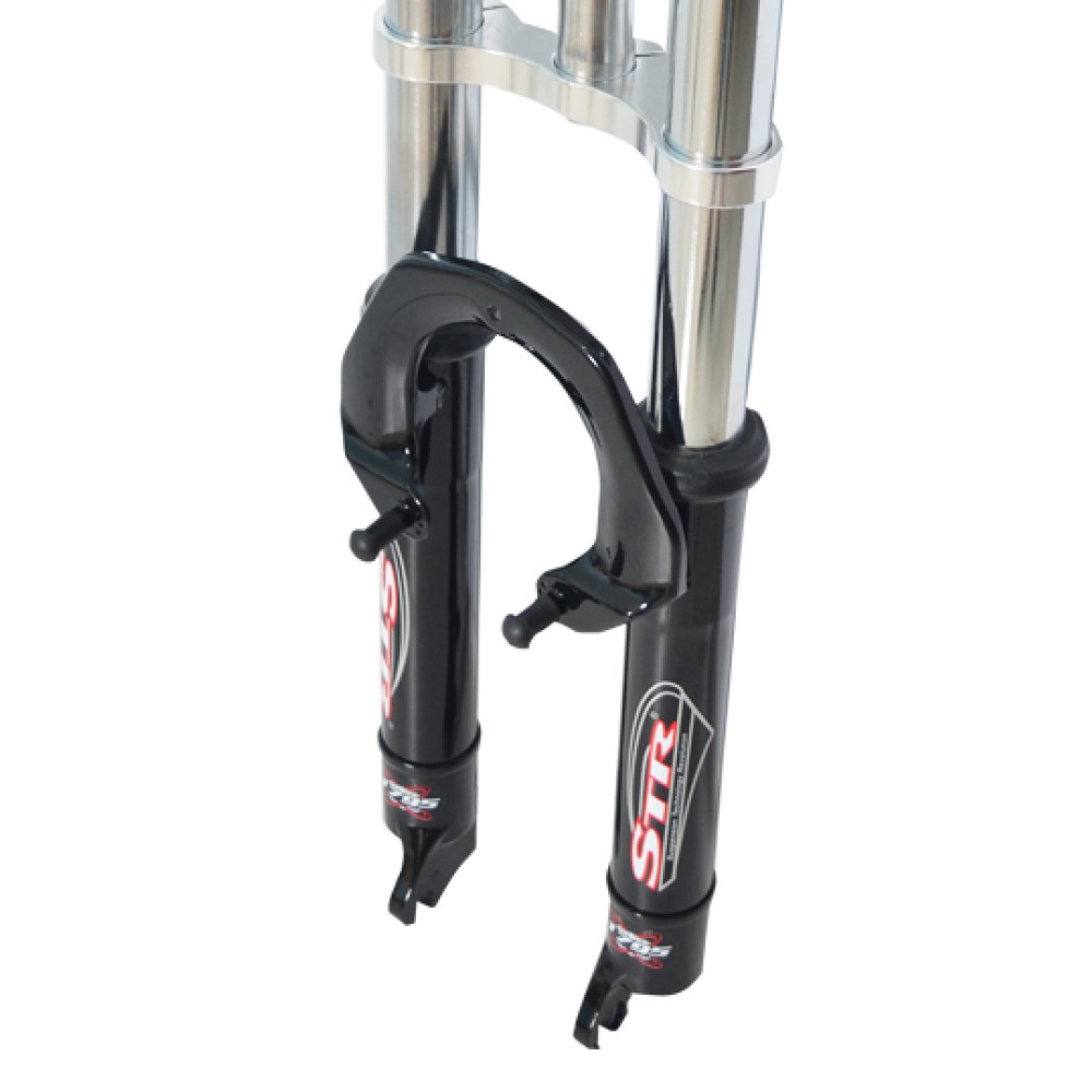 Garfo 26 Mtb Suspensao DH STR 1795 Aco Big Gordo 25mm Preto Garfo 26 Mtb Suspensao DH STR 1795 Aco Big Gordo 25mm Preto