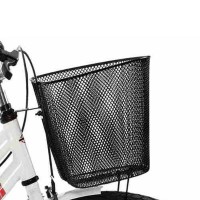 Cesta Cestinha Aramada Bicicleta 20 Media Branco