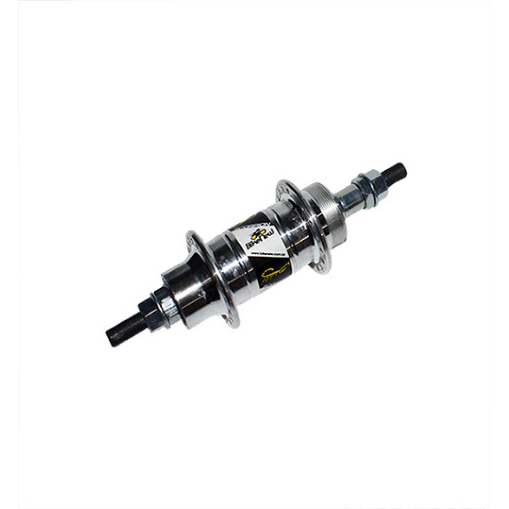 Cubo Traseiro Alum C/rolam Scorpion 36f Polido