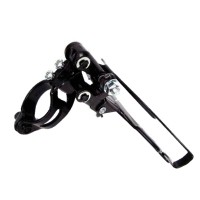 Cambio Dianteiro MTB TZ500 31,8 Over Reduzido Cima Preto
