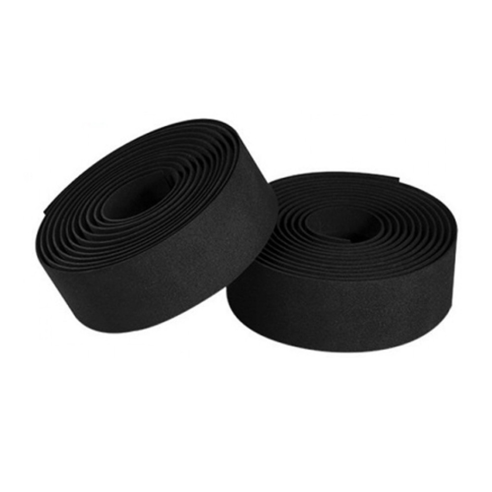 Fita Guidão Speed Macia High One Eva/PU Lisa Preto c/ Plugs