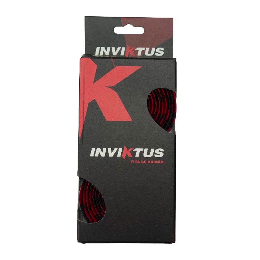 Fita Guidão Speed C-10 Macia Neoprene Rajada Preto Vermelho Fita Guidão Speed C-10 Macia Neoprene Rajada Preto Vermelho