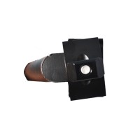 Canote Selim com Carrinho Long 31,6mm 400mm Preto