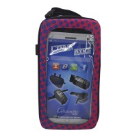 Bolsa Celular Bike Quadro MTB C/ Visor BK-05 GPS Pink