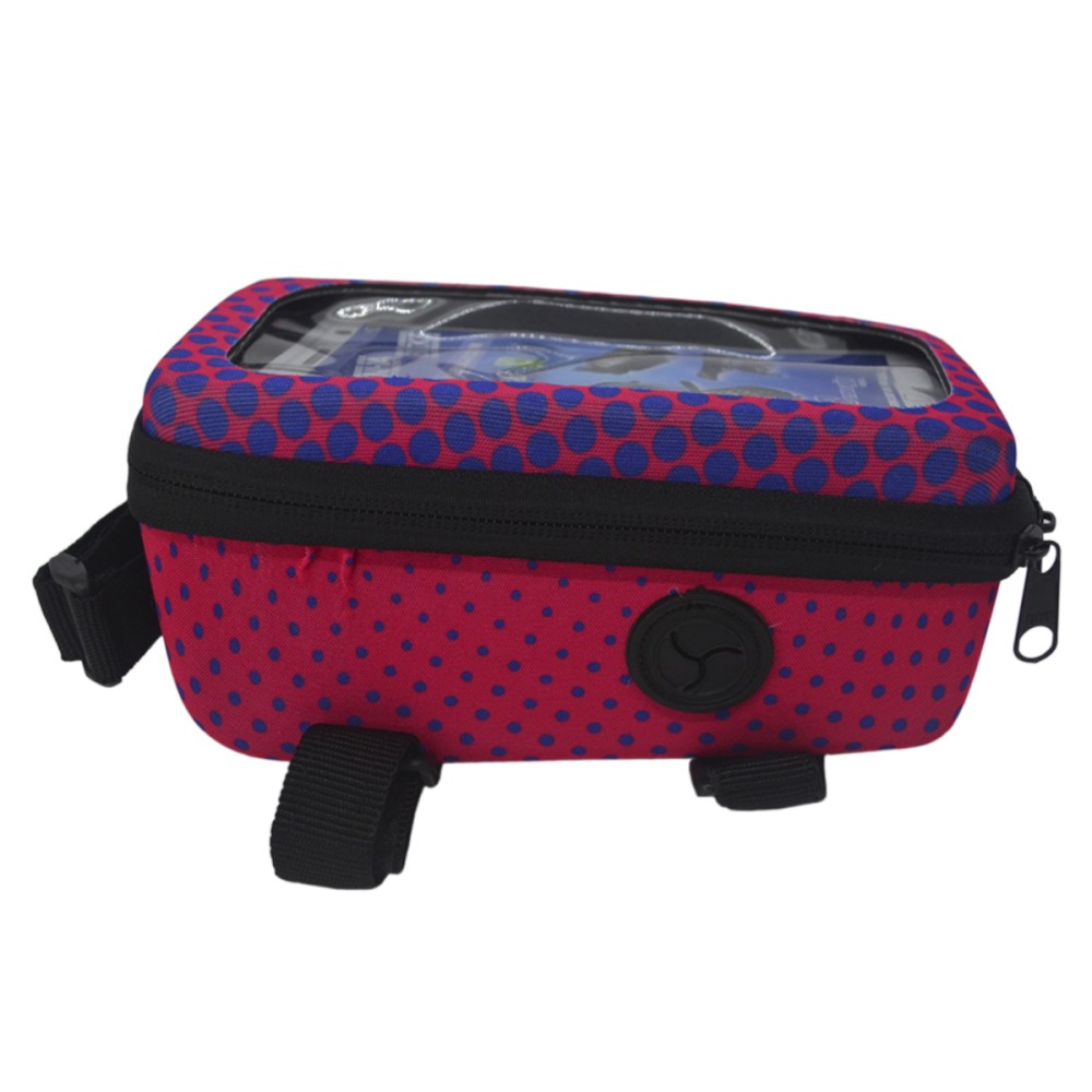 Bolsa Celular Bike Quadro MTB C/ Visor BK-05 GPS Pink Bolsa Celular Bike Quadro MTB C/ Visor BK-05 GPS Pink