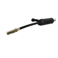 Bomba Mini Alumínio C/ Mangueira Embutida WG BOM0025 Preto