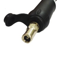 Bomba Mini Alumínio C/ Mangueira Embutida WG BOM0025 Preto