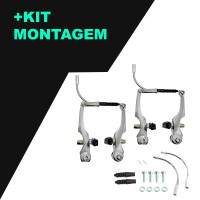 Freio V-brake Alum Orbit Logan Polido