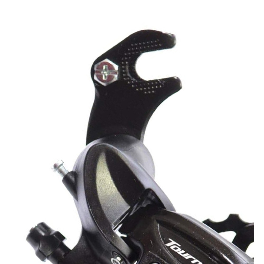 Cambio Tras Mtb Tourney TY300 C/ Gancheira Preto Cambio Tras Mtb Tourney TY300 C/ Gancheira Preto