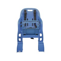 Cadeirinha Criança Bicicleta Traseira Bagageiro JS-048 Azul