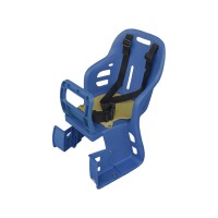 Cadeirinha Criança Bicicleta Traseira Bagageiro JS-048 Azul