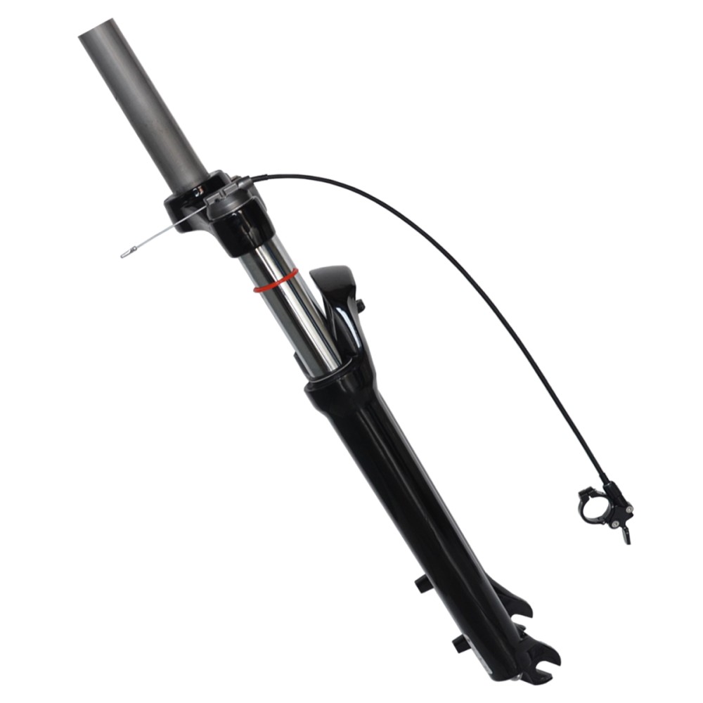 Garfo 29 Suspensão Ombro Alumínio MXFK-29 Trava Guidão Preto Garfo 29 Suspensão Ombro Alumínio MXFK-29 Trava Guidão Preto