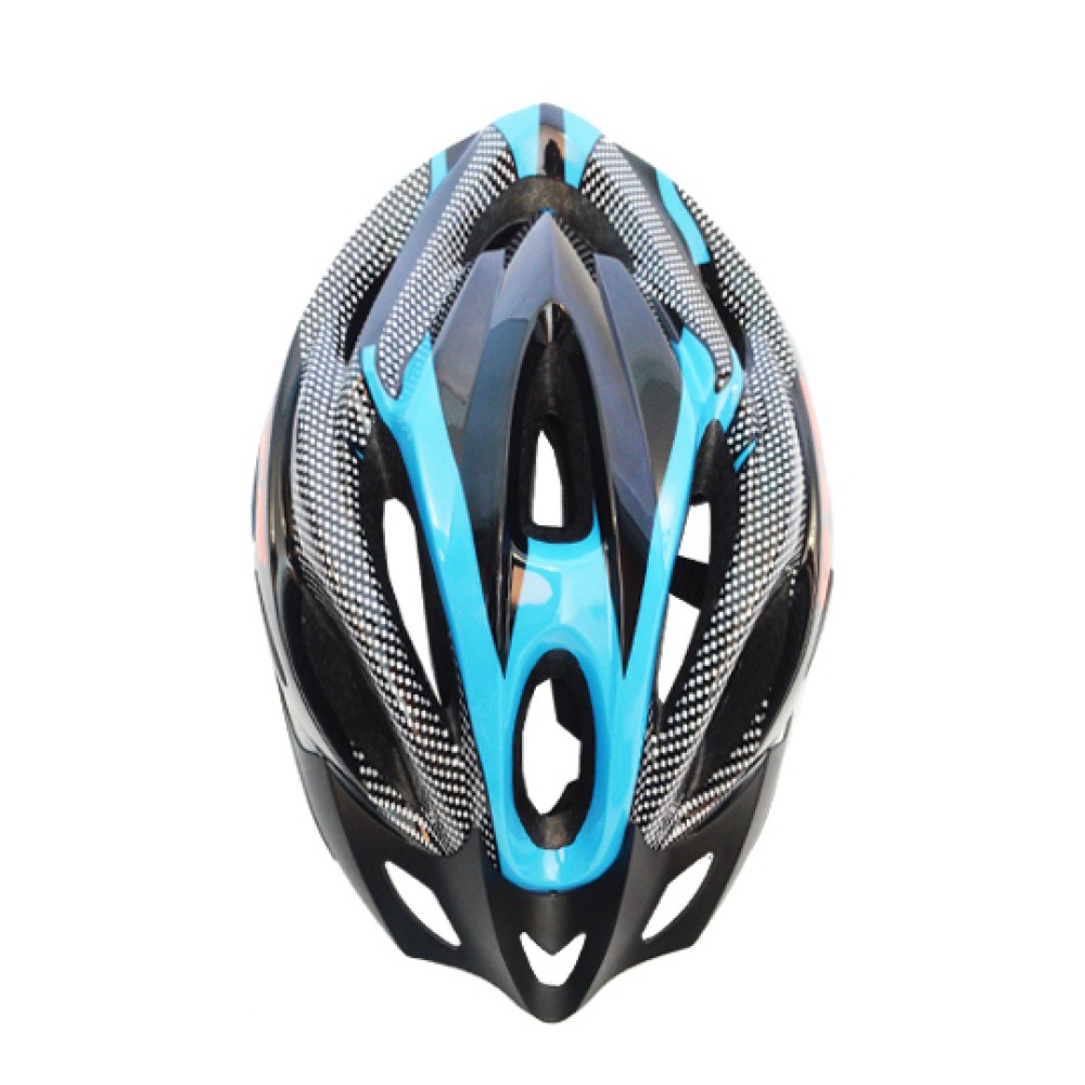 Capacete Ciclismo Adulto Grande GTS C/ Led Preto C/ Azul Tifany Capacete Ciclismo Adulto Grande GTS C/ Led Preto C/ Azul Tifany