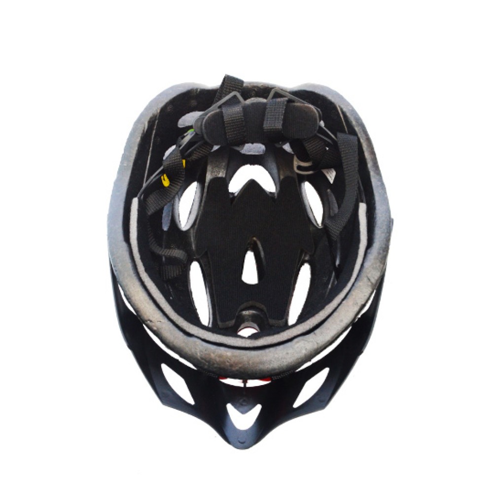 Capacete Ciclismo Adulto Grande GTS C/ Led Preto C/ Azul Tifany Capacete Ciclismo Adulto Grande GTS C/ Led Preto C/ Azul Tifany