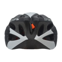 Capacete Ciclismo Adulto RAD7 Concept Led Preto e Branco 
