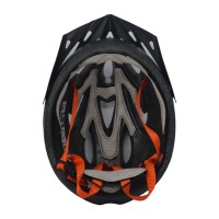 Capacete Ciclismo Adulto RAD7 Concept Led Preto e Branco 