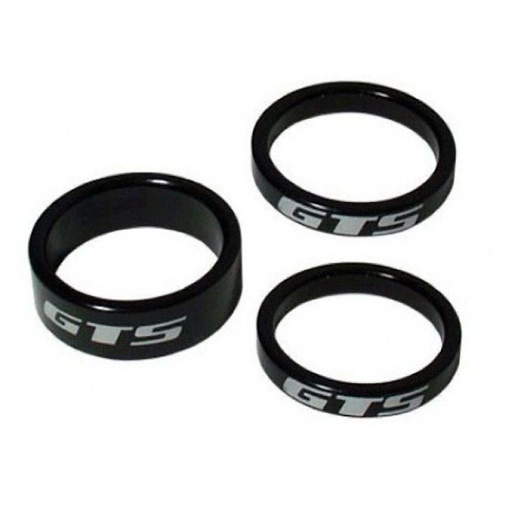 Espacador Mesa Aheadset Aluminio Liso Gts Preto