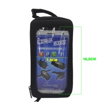 Bolsa Celular Bike Quadro MTB C/ Visor BK-05 GPS Preto