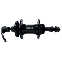 Par de Cubos Rosca Disco Aluminio B10 Rolamentado 36F Preto