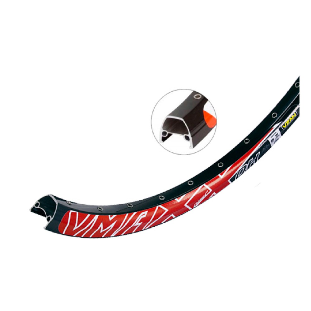 Aro 26 Aero Vmaxx 36F Disco Preto Aro 26 Aero Vmaxx 36F Disco Preto