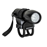 Farol Lanterna Bike KIT 09 LED Vista Light Dt-09 Prata