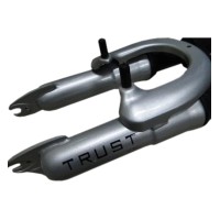 Garfo 20 Cross Suspensao Dh 620 Aco Big Gordo 21,1mm Prata
