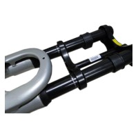 Garfo 20 Cross Suspensao Dh 620 Aco Big Gordo 21,1mm Prata