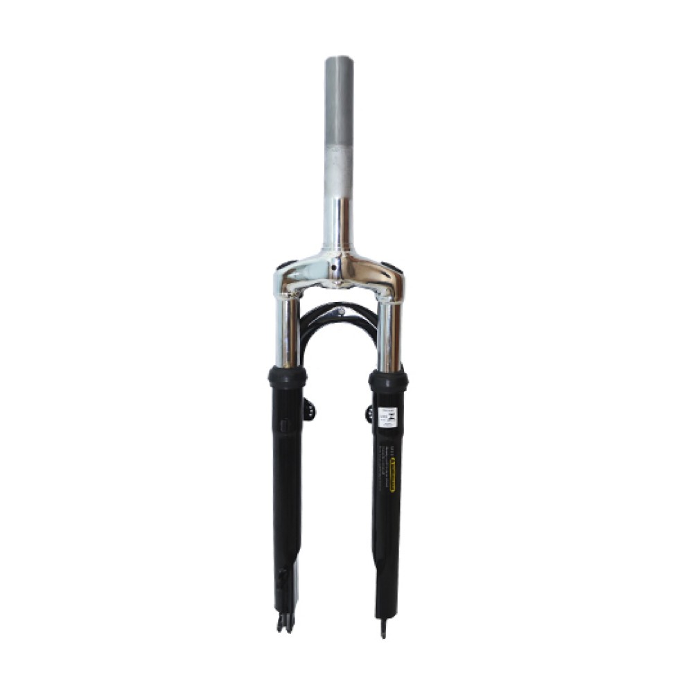 Garfo 26 Mtb Suspensão Aço Over MD-711G Disco Rosca Preto Garfo 26 Mtb Suspensão Aço Over MD-711G Disco Rosca Preto
