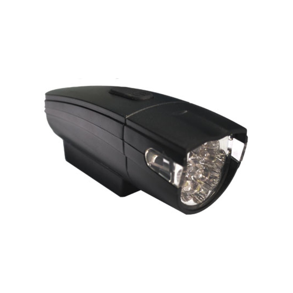 Farol Lanterna Bike Kit 08 LED Vista Light Preto Farol Lanterna Bike Kit 08 LED Vista Light Preto