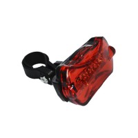Farol Lanterna Bike Kit 08 LED Vista Light Preto