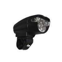 Farol Lanterna Bike Kit 08 LED Vista Light Preto