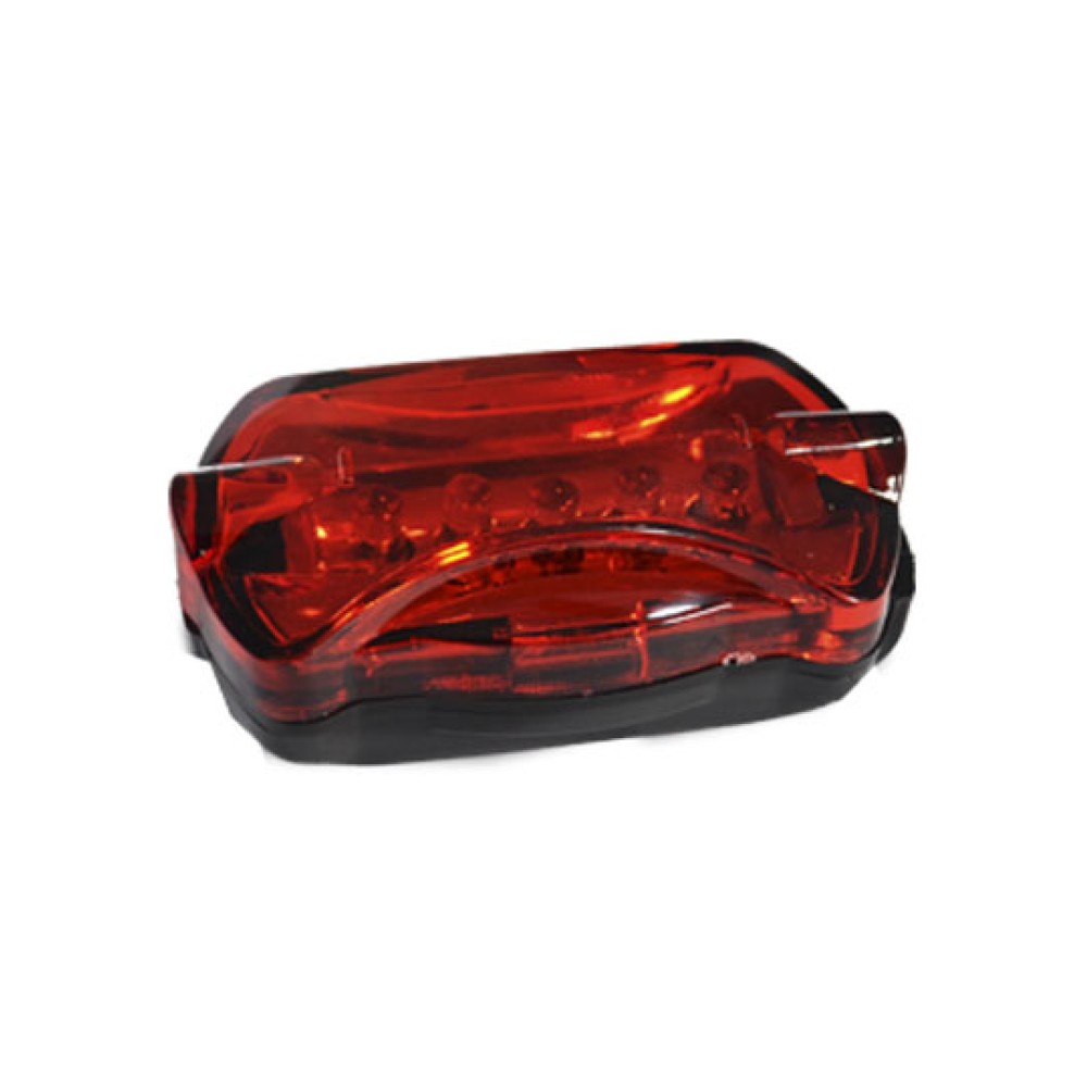 Farol Lanterna Bike Kit 08 LED Vista Light Preto Farol Lanterna Bike Kit 08 LED Vista Light Preto