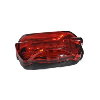 Farol Lanterna Bike Kit 08 LED Vista Light Preto