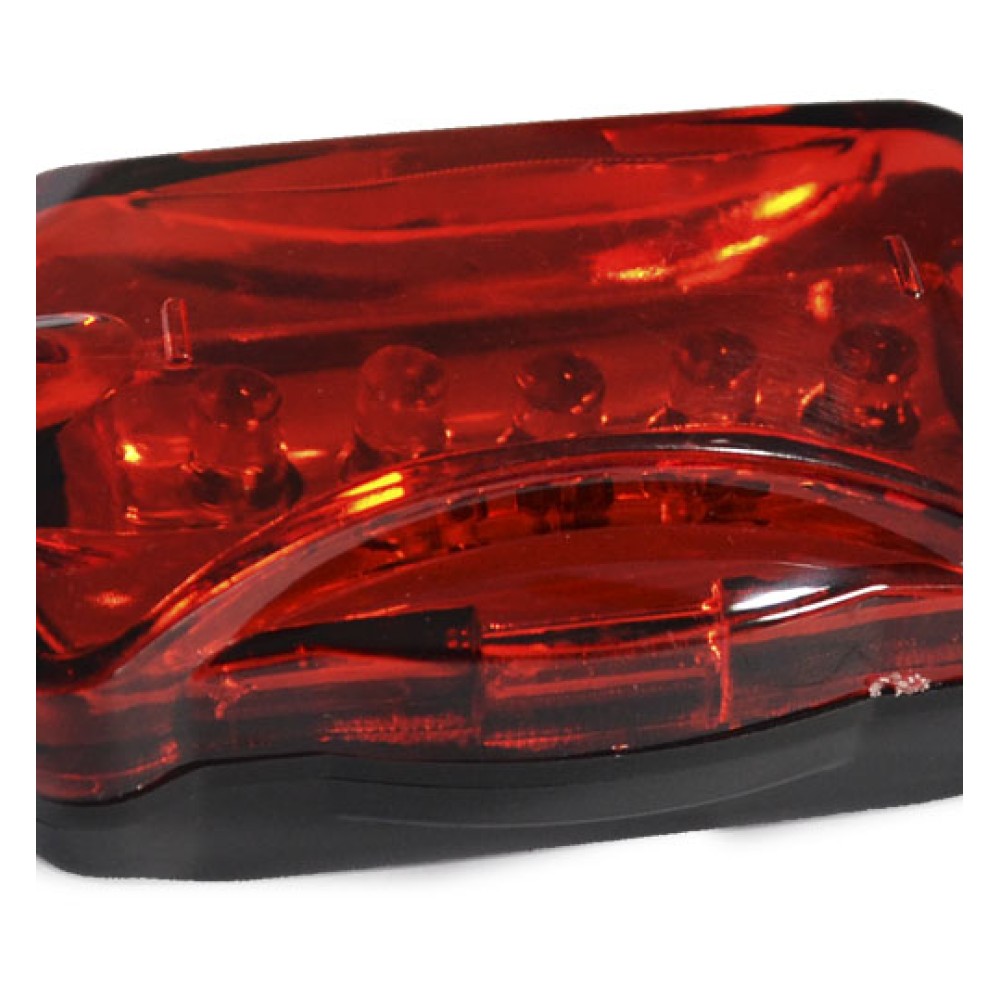 Farol Lanterna Bike Kit 08 LED Vista Light Preto Farol Lanterna Bike Kit 08 LED Vista Light Preto