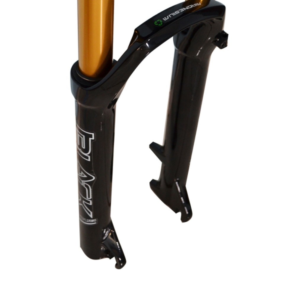 Garfo 26 Suspensao Black Voltec Aluminio 100mm Preto Dourado Garfo 26 Suspensao Black Voltec Aluminio 100mm Preto Dourado