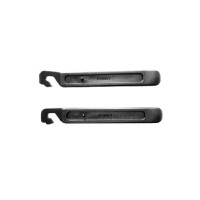 Espatula Nylon Bicicleta Tirar Pneus Reta 2pcs Preto