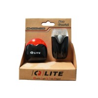 Farol Lanterna Bike Kit LED Vista Light Traseiro Bee Gemini 