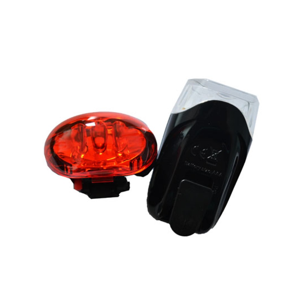 Farol Lanterna Bike Kit LED Vista Light Traseiro Bee Gemini Farol Lanterna Bike Kit LED Vista Light Traseiro Bee Gemini