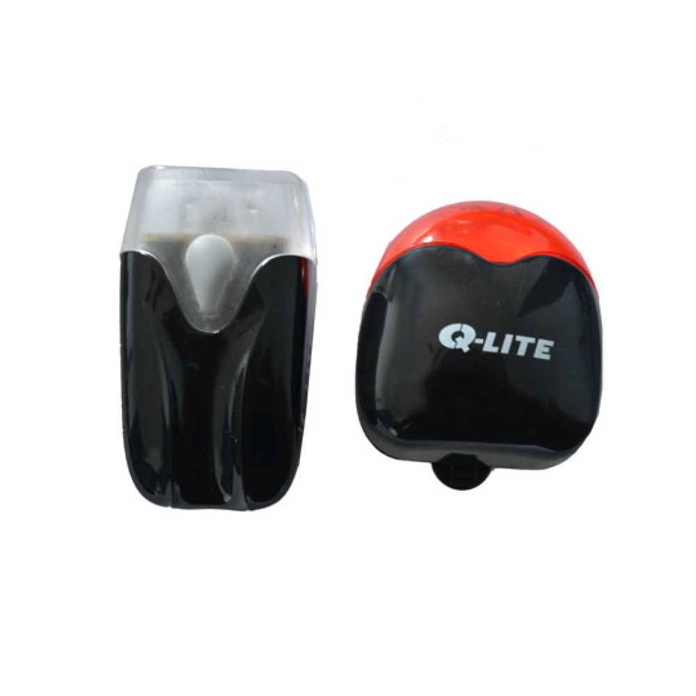 Farol Lanterna Bike Kit LED Vista Light Traseiro Bee Gemini Farol Lanterna Bike Kit LED Vista Light Traseiro Bee Gemini