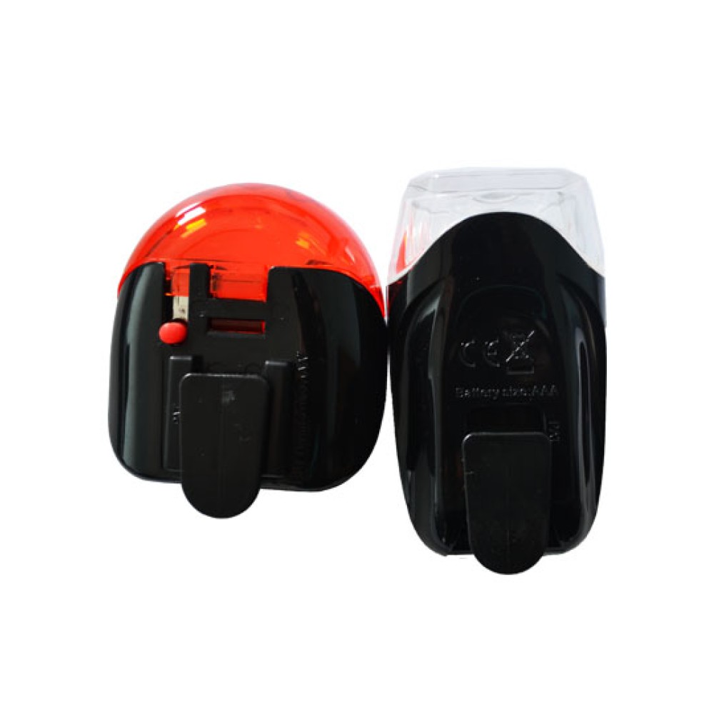 Farol Lanterna Bike Kit LED Vista Light Traseiro Bee Gemini Farol Lanterna Bike Kit LED Vista Light Traseiro Bee Gemini