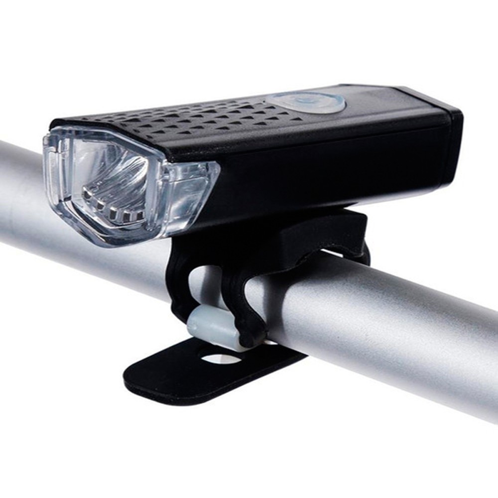 Farol Lanterna Bike D-2255 300 Lumens Mini Usb Recarregável Farol Lanterna Bike D-2255 300 Lumens Mini Usb Recarregável