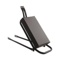 Assento Almofada Soft Slim P/ Bagageiro Preto