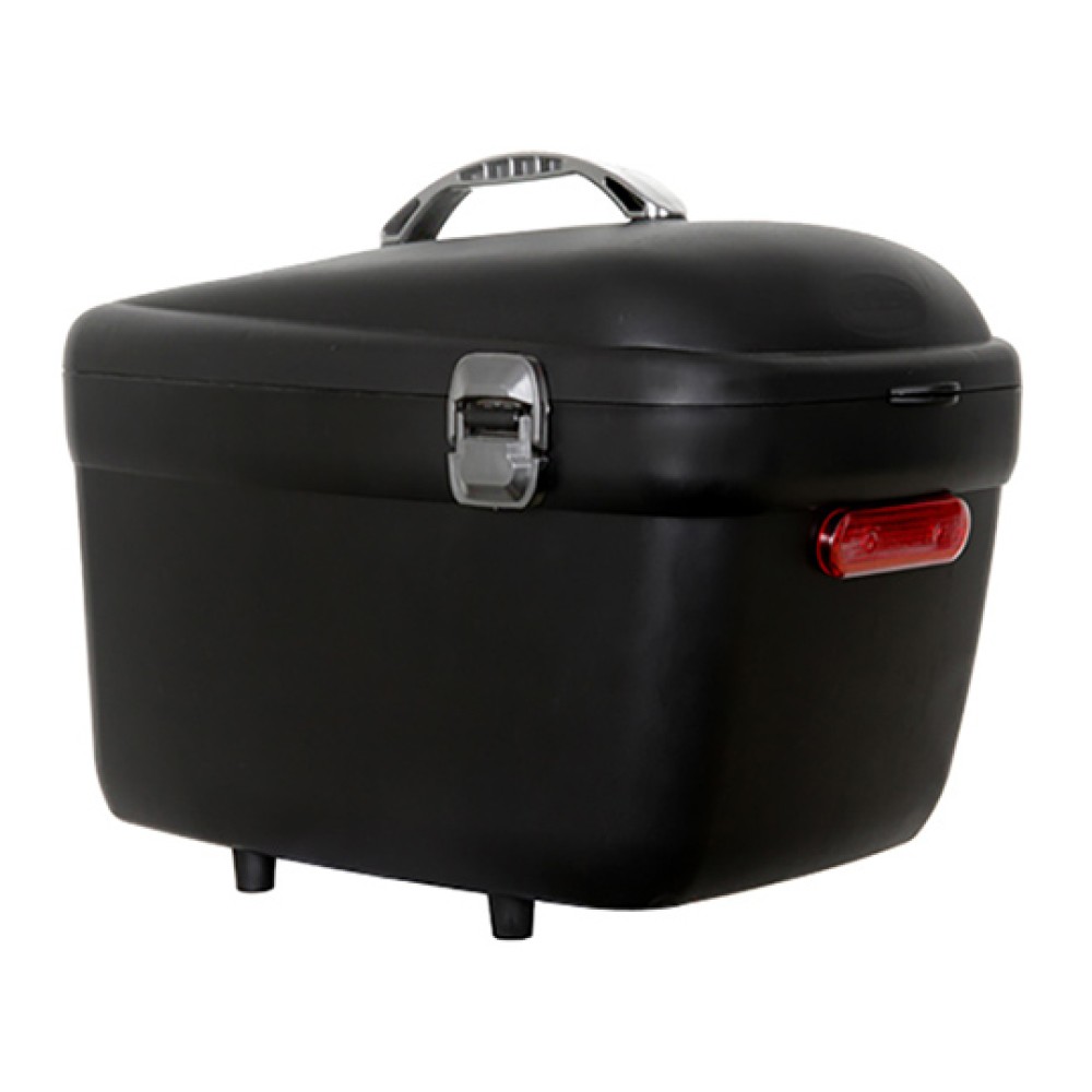 Bau Box Bike Porta Bagageiro Kf406 Preto