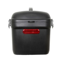 Bau Box Bike Porta Bagageiro Kf406 Preto